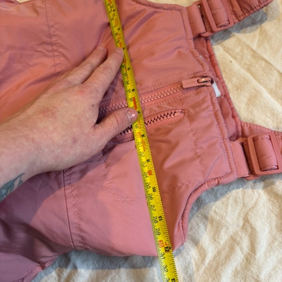 Old Navy Snow Bib 3T, pink girls snow pants - Picture 9 of 10
